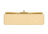 Medium double classic flap, top view